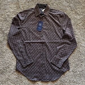 Society of Threads Floral Button Up Shirt